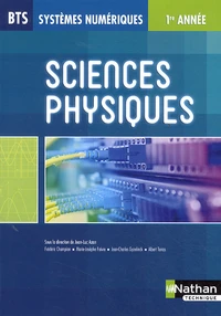 Sciences physiques BTS systèmes numériques 1ère année