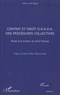 Aziber Seïd Algadi - Contrat et droit OHADA des procédures collectives.