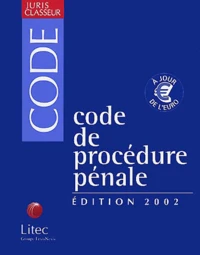 Code De Procedure Penale. Edition 2002