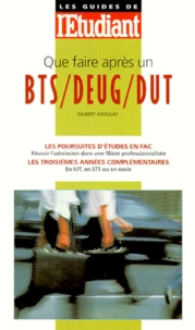 Que faire après un BTS, DEUG, DUT