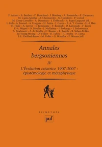 Annales bergsoniennes