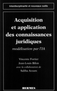  Azzam et  Bilon - Acquisition et application des connaissances juridiques - Modélisation par l'intelligence artificielle.