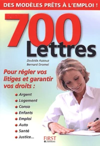 700 lettres pour régler vos litiges et garantir vos droits