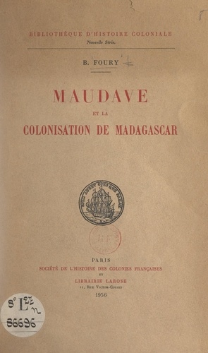 Maudave et la colonisation de Madagascar