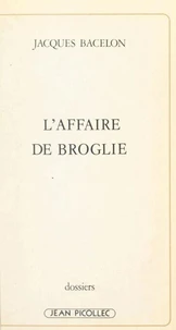L'affaire de Broglie
