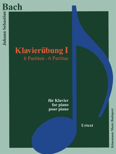  Bach - Bach - klavierubung I - exercices pour piano - 6 partitas - Partition.