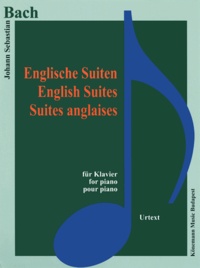  Bach - Bach - Suites anglaises - Pour piano - Partition.