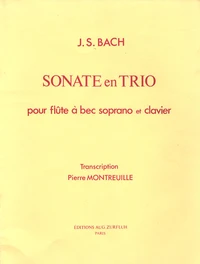 Sonate en trio pour flûte à bec soprano et clavier