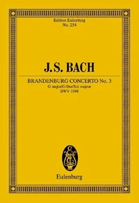 Concerto brandebourgeois No. 3 Sol majeur