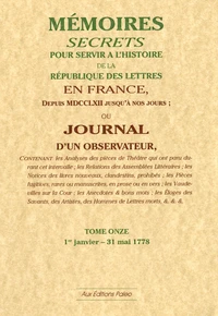 Mémoires secrets ou Journal d'un observateur