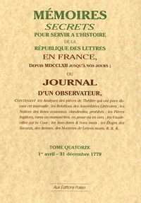 Mémoires secrets ou Journal d'un observateur