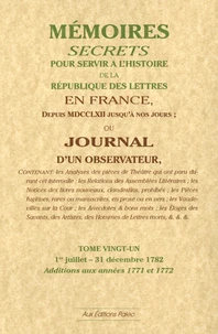 Mémoires secrets ou Journal d'un observateur