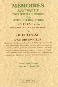 Mémoires secrets ou Journal d'un observateur