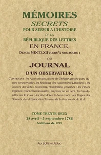 Mémoires secrets ou Journal d'un observateur