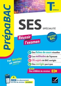 Prépabac Réussir l'examen - SES Tle générale (spécialité) - Bac 2027