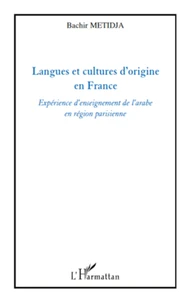 Langues et cultures d'origine en France