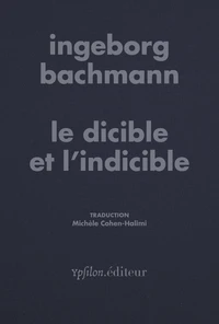 Le dicible et l'indicible