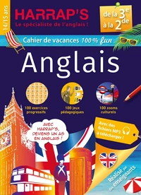 Cahier de vacances Anglais de la 3e à la 2e