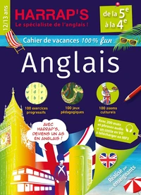 Cahier de vacances Anglais de la 5e à la 4e