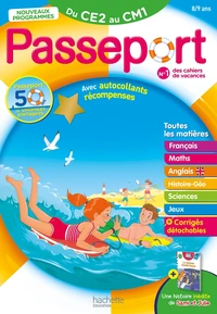 Passeport toutes les matières du CE2 au CM1