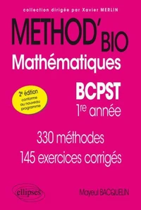 Mathématiques BCPST 1re année