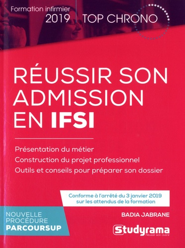 Réussir son admission en IFSI  Edition 2019