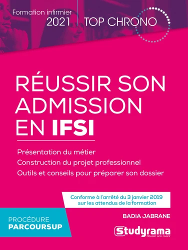 Couverture de Réussir son admission en IFSI
