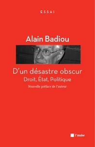 D'un désastre obscur