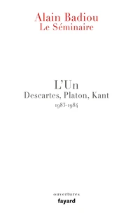 L'un Descartes, Platon, Kant