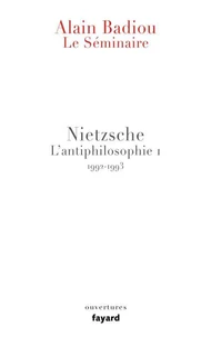 Le Séminaire. Nietzsche