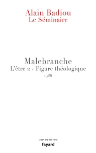 Malebranche L'être 2 - Figure théologique