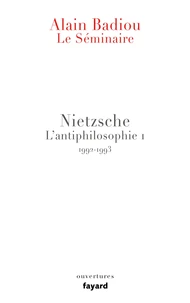 Nietzsche, L'antiphilosophie 1