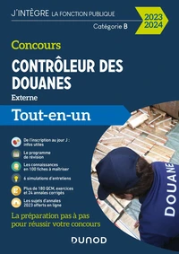 Concours Contrôleur des douanes Externe