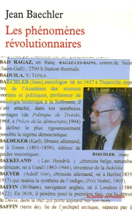 Les phénomènes révolutionnaires