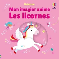 Mon imagier animé Les licornes