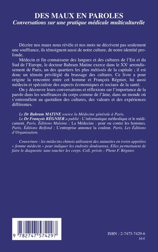 Des maux en paroles. Conversations sur une pratique médicale multiculturelle