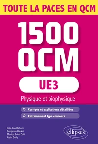 1500 QCM UE3 Physique et biophysique