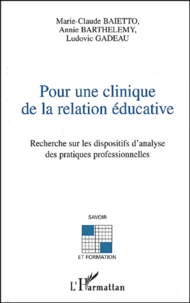Pour une clinique de la relation éducative