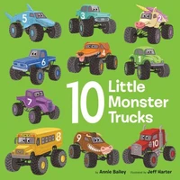 10 Little Monster Trucks