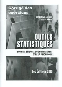 Outils statistiques pour les sciences du comportement et de la psychologie