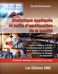 Statistique appliquée et outils d'amélioration de la qualité