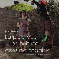 La pluie que tu as oubliée dans ma chambre