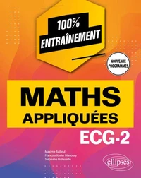 Mathématiques appliquées ECG-2