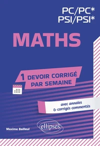 Maths PC/PC*-PSI/PSI*
