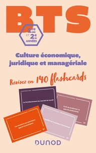 BTS Culture économique juridique et managériale 1re et 2e années
