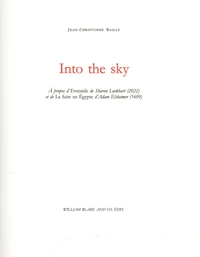 Into the sky