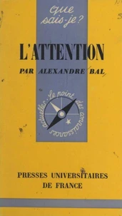 L'attention et ses maladies