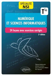 Numérique et sciences informatiques Tle spécialité NSI
