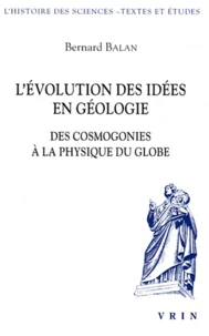 L'évolution des idées en géologie