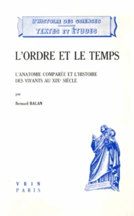 L'ordre et le temps